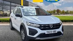 White Used 2022 Dacia Sandero Essentiel Hatchback | £11,850 (Fair price)