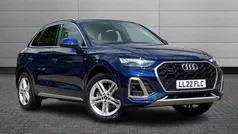 Blue Used 2022 Audi Q5 S-Line SUV | £35,550 (Fair price)