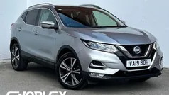 Silver Used 2018 Nissan Qashqai N-Connecta SUV | £13,209 (Fair price)