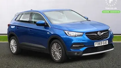 Used Vauxhall Grandland X Business Edition 131 HP (96 kW) 2019 Blue SUV
