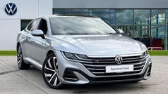 Pyrite silver metallic Used 2021 VW Arteon R-line Hatchback | £21,479 (Fair price)