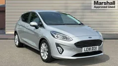 Silver Used 2018 Ford Fiesta Titanium Hatchback | £8,020 (Fair price)