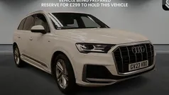 White Used 2023 Audi Q7 S-Line SUV | £41,400 (Fair price)