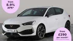 White Used 2023 Cupra Leon VZ2 Hatchback | £21,169 (Fair price)