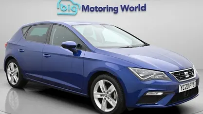 Begagnad Seat Leon FR 131 HK (96 kW) 2020 Blå Halvkombi