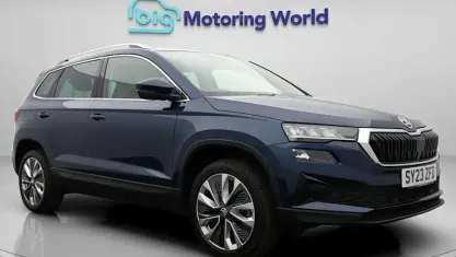 Used Skoda Karoq SE L 150 HP (110 kW) 2023 Blue SUV