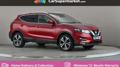 Red Used 2017 Nissan Qashqai N-Connecta SUV | £10,497 (Fair price)
