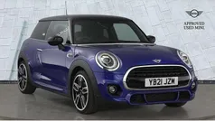 Blue Used 2021 Mini Cooper Sport Hatchback | £18,550 (Fair price)