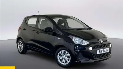 Used Hyundai i10 SE 67 HP (49 kW) 2019 Black Hatchback
