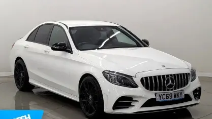 Used Mercedes C43 AMG Premium 390 HP (286 kW) 2019 White Sedan