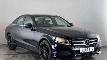 Used Mercedes C200 Executive 184 HP (135 kW) 2016 Blue Sedan