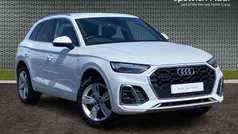 White Used 2022 Audi Q5 S-Line SUV | £30,492 (Good price)