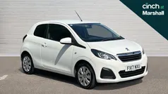 White Used 2017 Peugeot 108 Active Hatchback | £6,135 (Fair price)
