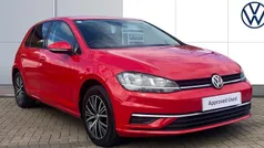 Red Used 2018 VW Golf VII SE Hatchback | £13,313 (Fair price)