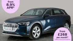 Blue Used 2021 Audi e-tron Advanced SUV | £18,404 (Good price)