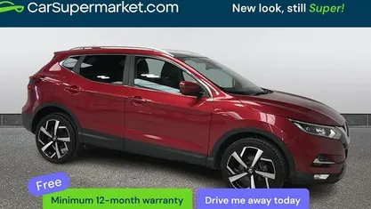 Begagnad Nissan Qashqai Tekna 116 HK (85 kW) 2018 Röd SUV