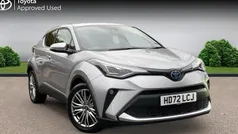 Silver metallic Used 2022 Toyota C-HR SUV | £21,631 (Fair price)