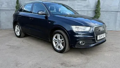 Used Audi Q3 S-Line 211 HP (155 kW) 2014 Blue SUV