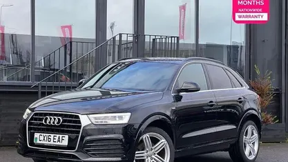 Used Audi Q3 S-line plus 150 HP (110 kW) 2016 Black SUV
