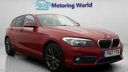 Used BMW 116 Sport Line 116 HP (85 kW) 2017 Red Hatchback