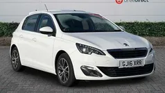 White Used 2016 Peugeot 308 Allure Hatchback | £6,500 (Fair price)