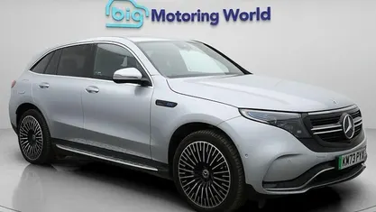 Silver Used 2023 Mercedes EQC400 AMG line SUV | £30,800 (Fair price)