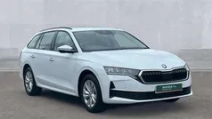 White Used 2024 Skoda Octavia SE Technology Estate | £21,150 (Fair price)