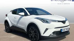 White Used 2017 Toyota C-HR SUV | £13,394 (Fair price)