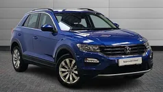 Blue Used 2021 VW T-Roc SE SUV | £16,495 (Fair price)