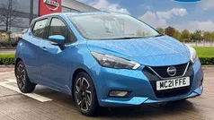 Blue Used 2021 Nissan Micra Acenta Hatchback | £13,390 (Fair price)