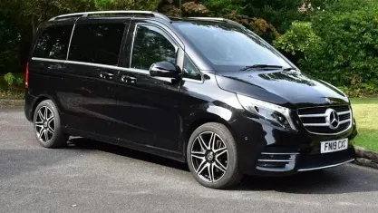 Used Mercedes V250 AMG line 190 HP (139 kW) 2019 Black MPV