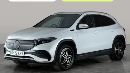 Used Mercedes EQA250 AMG line 139 kW (190 HP) 2022 White SUV