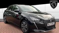 Black Used 2021 Peugeot 208 Allure Hatchback | £9,423 (Fair price)