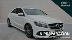 White Used 2017 Mercedes A160 AMG line Hatchback | £11,269 (Fair price)