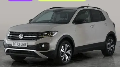 Used VW T-Cross Black Edition 110 HP (80 kW) 2023 Grey SUV