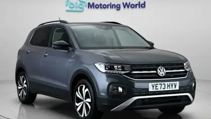 Used VW T-Cross Black Edition 115 HP (84 kW) 2024 Grey SUV