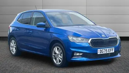 Usado Skoda Fabia SE L 116 CV (85 kW) 2025 Azul Utilitario