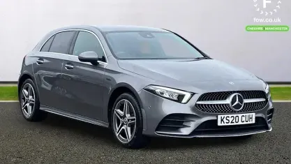 Used Mercedes A250 Executive 218 HP (160 kW) 2020 Grey Hatchback