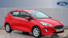 Red Used 2018 Ford Fiesta Zetec Hatchback | £8,835 (Fair price)
