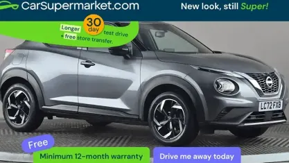 Begagnad Nissan Juke N-Connecta 114 HK (83 kW) 2022 Grå SUV