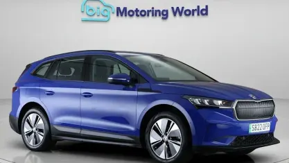 Used Skoda Enyaq iV ecoSuite 150 kW (204 HP) 2022 Blue SUV