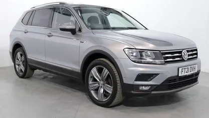 Used 2021 VW Tiguan Allspace Match SUV | £20,200 (Fair price)