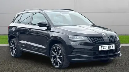 Used Skoda Karoq SportLine 150 HP (110 kW) 2021 Black SUV