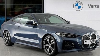 Usado BMW 420 M Sport 184 CV (135 kW) 2022 Azul Coupe
