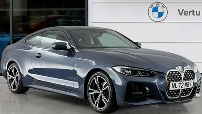 Used BMW 420 M Sport 184 HP (135 kW) 2022 Blue Coupe
