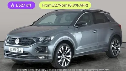 Grey Used 2019 VW T-Roc R-line SUV | £17,754 (Fair price)