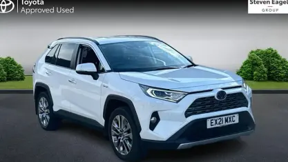 Used Toyota RAV4 Hybrid 218 HP (160 kW) 2021 White SUV