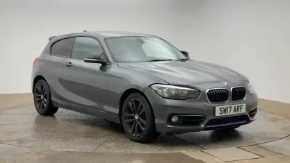 Used BMW 118 Sport Line 150 HP (110 kW) 2017 Grey Hatchback