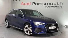Blue Used 2022 Audi A3 S-Line Hatchback | £22,890 (Fair price)
