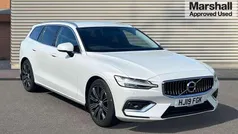White Used 2019 Volvo V60 Inscription Estate | £21,450 (Fair price)